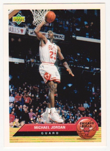 1992-93 Upper Deck McDonald's Michael Jordan #P5 Card