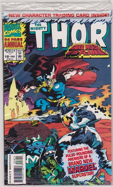 Sealed - 1993 The Mighty Thor Annual #18 Issue - Marvel Comics