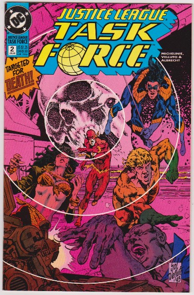 1993 DC Comics Justice League Task Force #2 Issue