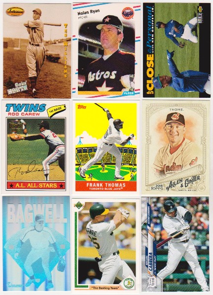 Baseball Card Collection 1988-2020 w/ Ted Williams, Nolan Ryan + More