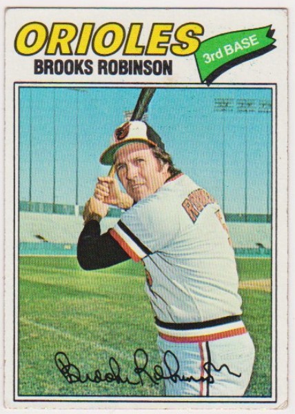 1977 Topps Brooks Robinson #285 Card - HOF'er