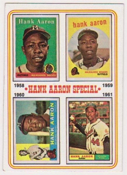 1974 Topps Hank Aaron #3 Card - HOF'er