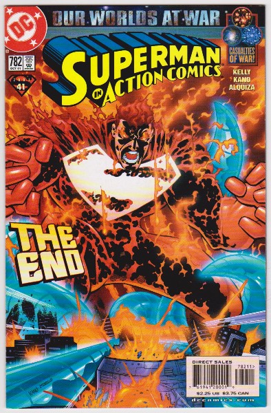 2001 DC Comics SUPERMAN IN ACTION COMICS #782