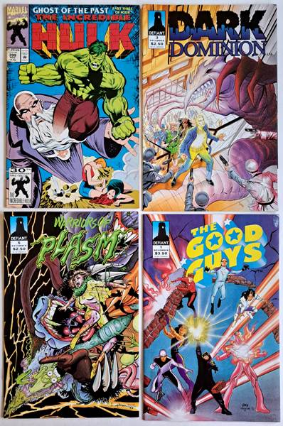 4 Different Comic Books - Hulk #399 + More