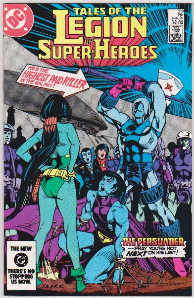 1984 DC Comics Legion Of Super-Heroes #318 Issue