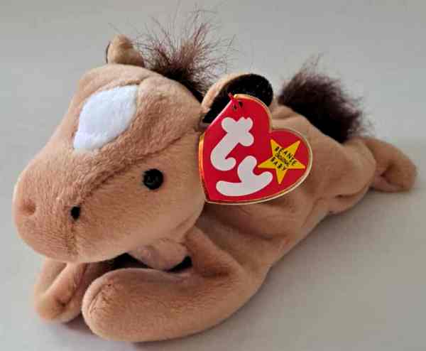 1995 Ty Beanie Baby Derby The Horse - New With Tags 