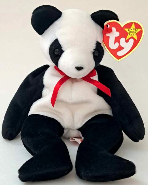 1998 Ty Beanie Baby Fortune The Panda - With Original Tags