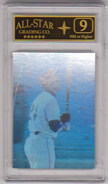 Graded 9 - Ken Griffey, Jr. 1992 Front Row Hologram #2 of 3 Card