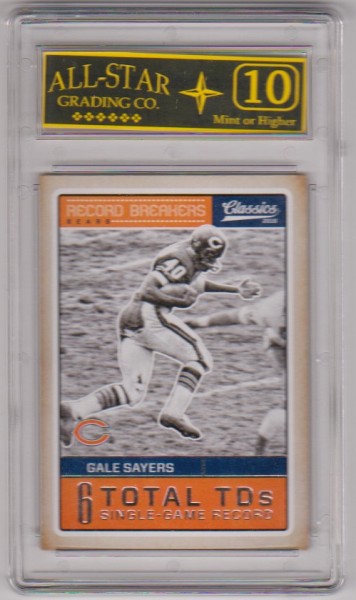 Graded 10 - Gale Sayers 2016 Panini Classics #13 Card