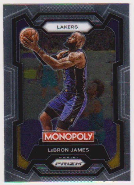 Lebron James 2023-24 Panini Prizm Monopoly #40 Card