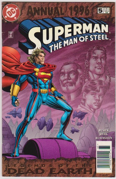 1996 DC Comics Superman The Man Of Steel Annual #5 Issue