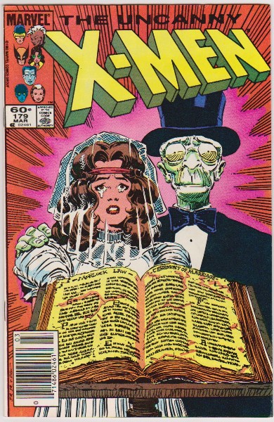 1984 The Uncanny X-Men #179 Issue - Marvel Comics