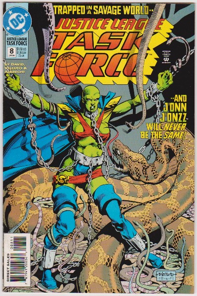 1994 DC Comics Justice League Task Force #8 Issue