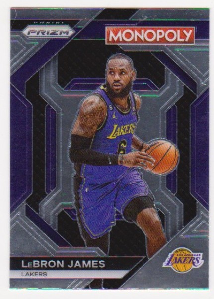 Lebron James 2023-24 Panini Prizm Monopoly #PS9 Card
