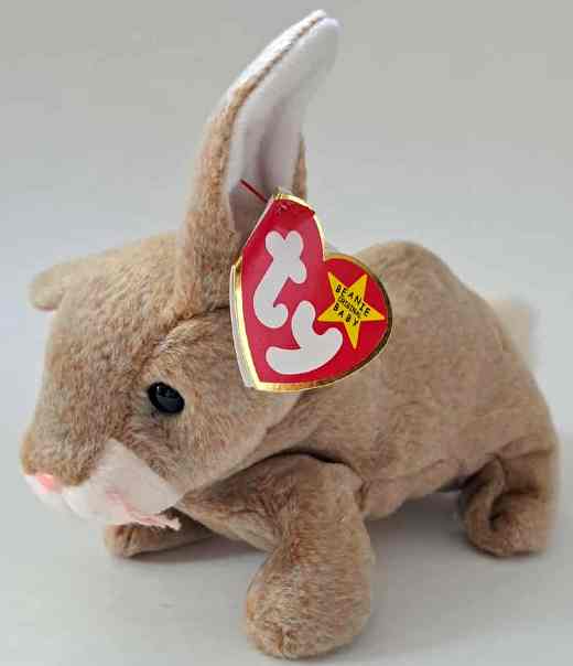 1999 Ty Beanie Baby Nibbly The Bunny - With Original Tags