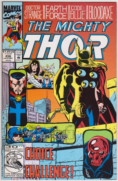 1992 The Mighty Thor #456 Issue - Marvel Comics