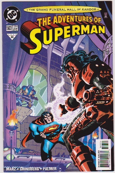 1998 DC Comics The Adventures Of Superman #563 Issue