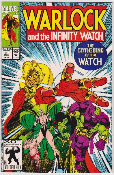 1992 Marvel Comics WARLOCK #2 Issue 