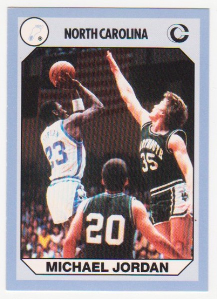 Michael Jordan 1990 North Carolina #61 College Card