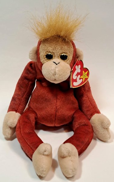 1999 Ty Beanie Baby SCHWEETHEART THE ORANGUTANG - With Original Tags