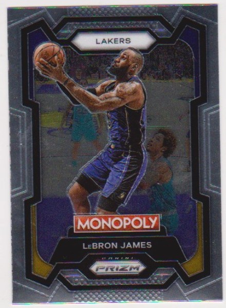 Lebron James 2023-24 Panini Prizm Monopoly #40 Card