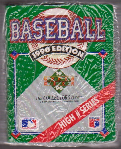 Sealed 1990 Upper Deck High # Series 100 Card Factory Set