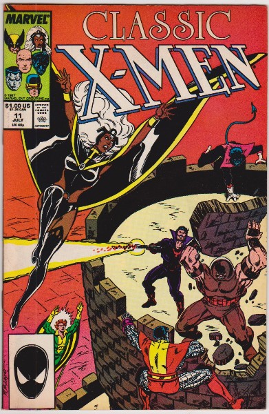 1987 Classic X-Men #11 Issue - Marvel Comics