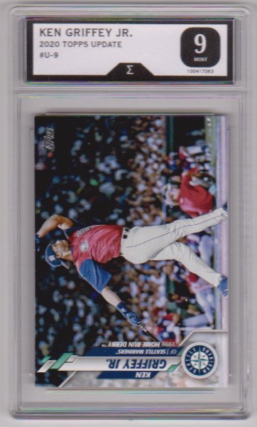 Graded Sigma Mint 9 - Ken Griffey, Jr. 2020 Topps Update #U-9 Card