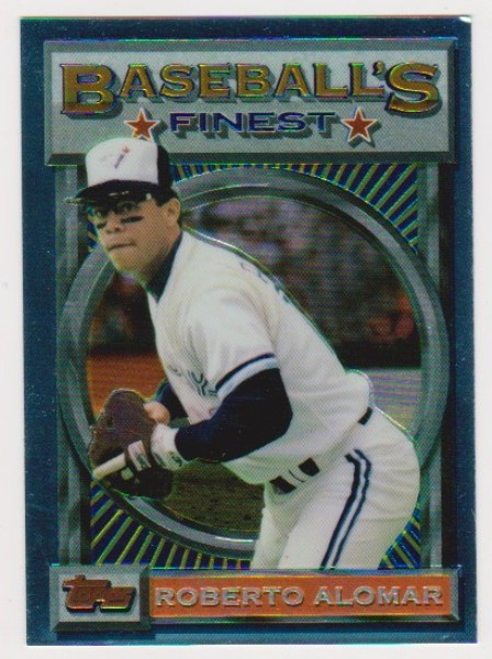 Only 5000 Exist - Roberto Alomar 1993 Finest Promo #88 Card