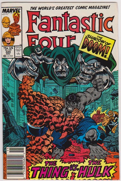 1988 Marvel Comics Fantastic Four #320 Issue 