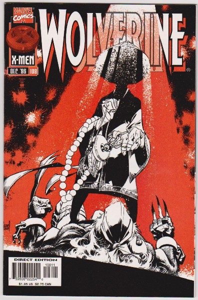 1996 Wolverine #108 Issue - Marvel Comics