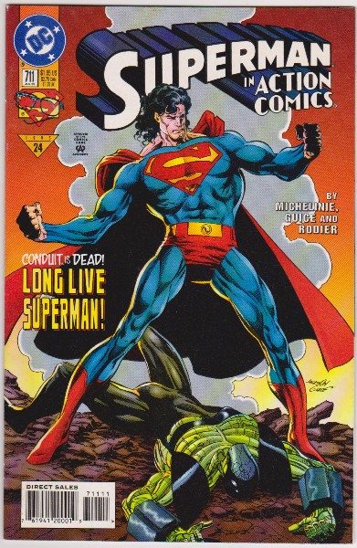 1995 DC Comics SUPERMAN IN ACTION COMICS #711 Issue