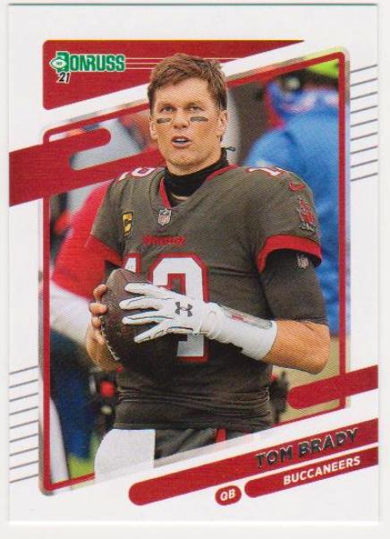 Tom Brady 2021 Donruss #1 Card