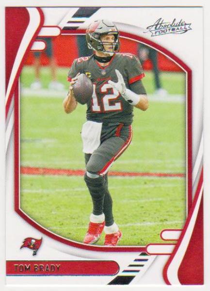 Tom Brady 2021 Panini Absolute #91 Card