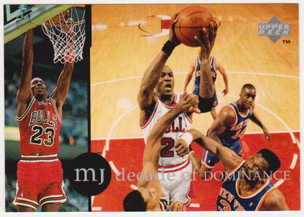 1994 Upper Deck MICHAEL JORDAN Rare Air 3.5x5 Jumbo Card #5 of 5