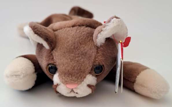 1997 Ty Beanie Baby POUNCE THE CAT - With OriginalTags