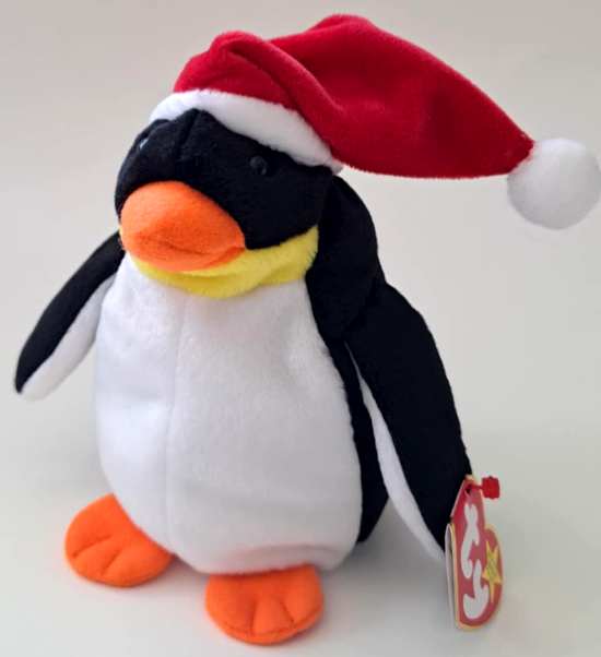 1998 Ty Beanie Baby Zero The Penguin - With Original Tags