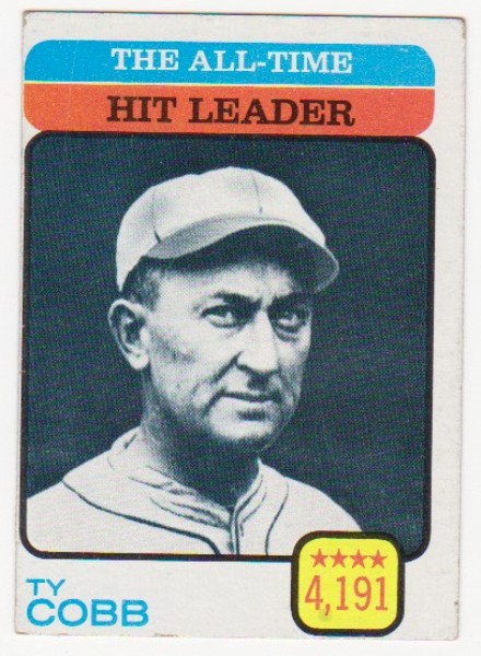 1973 Topps Ty Cobb #471 Card - HOF'er