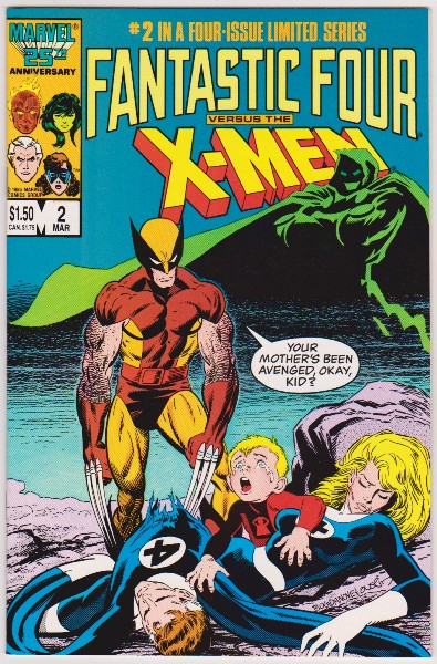 1987 FANTASTIC FOUR VERSUS THE X-MEN #2 Of 4 Limited Series Issue