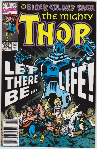 1990 Thor #424 Issue - Marvel Comics