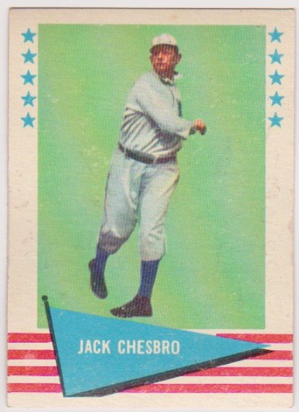 1961 Fleer Jack Chesbro #13 Card - HOF'er