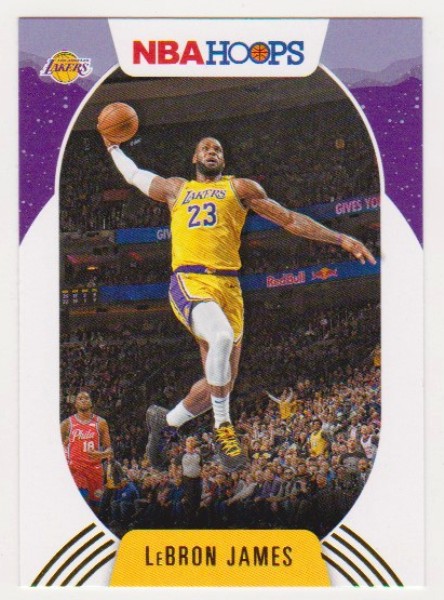 Lebron James 2020-21 Hoops #146 Card