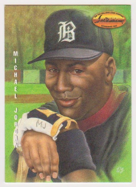 Michael Jordan Baseball Rookie - 1994 Ted Williams Company Gardiner Collection #DG-1