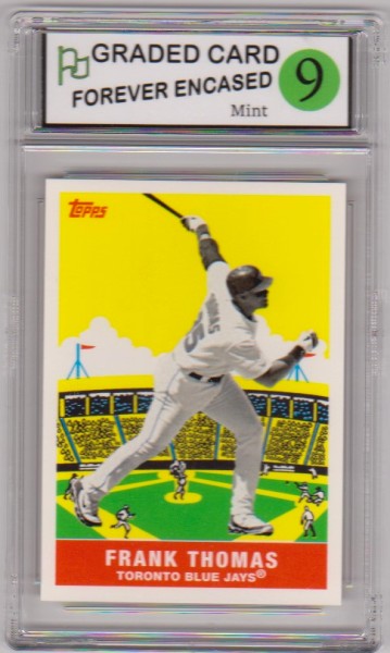 Labeled Mint 9 - Frank Thomas 2007 Topps Flashback Fridays #FF20 Card