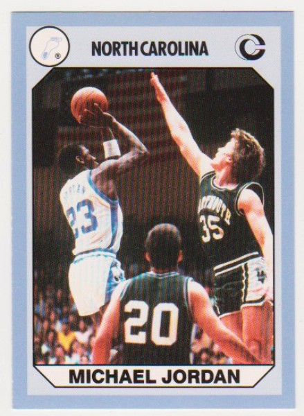 Michael Jordan 1990 North Carolina #61 College Card