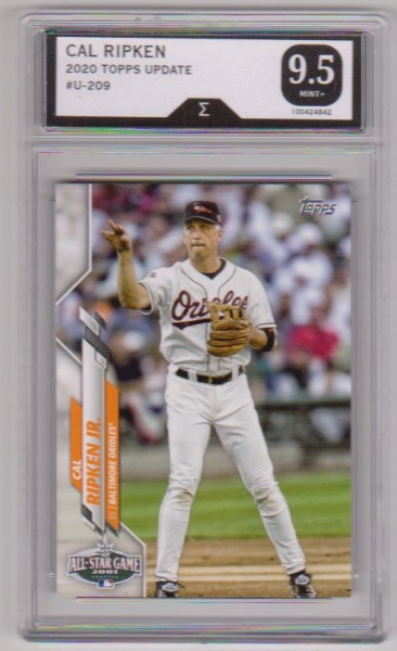 Graded Sigma Mint+ 9.5 - Cal Ripken Jr. 2020 Topps Update #U-209 Card