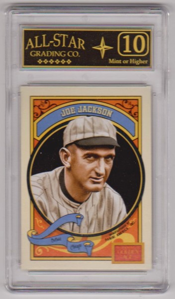 Graded 10 - Shoeless Joe Jackson 2014 Panini Golden Age #25 Card