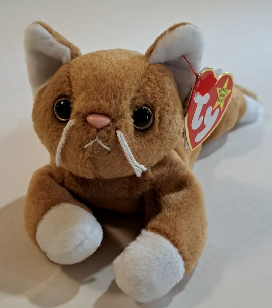 1993 Ty Beanie Baby Nip The Cat - New With Tags