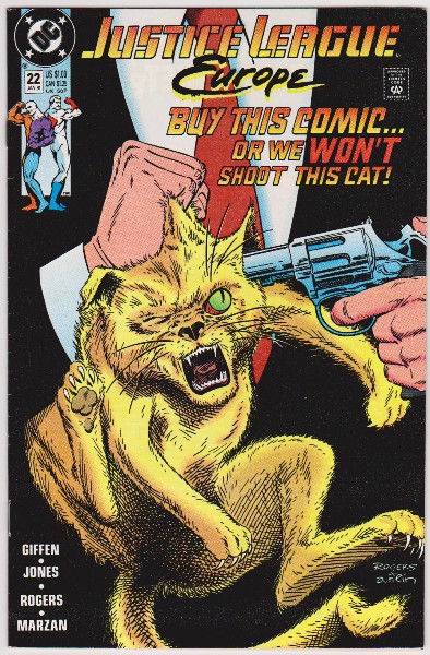 1991 DC Comics JUSTICE LEAGUE EUROPE #22 Issue