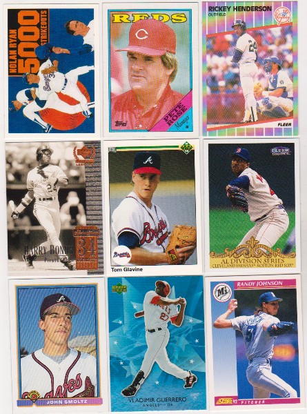 Baseball Card Collection 1988-2006 w/ Nolan Ryan, Pete Rose + More